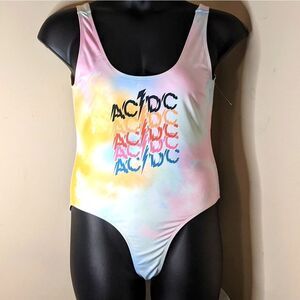 AC/DC one piece swimwear XL